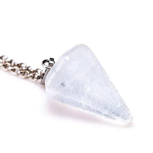 Hexagon Crystal Pendulum Necklace - Image 13