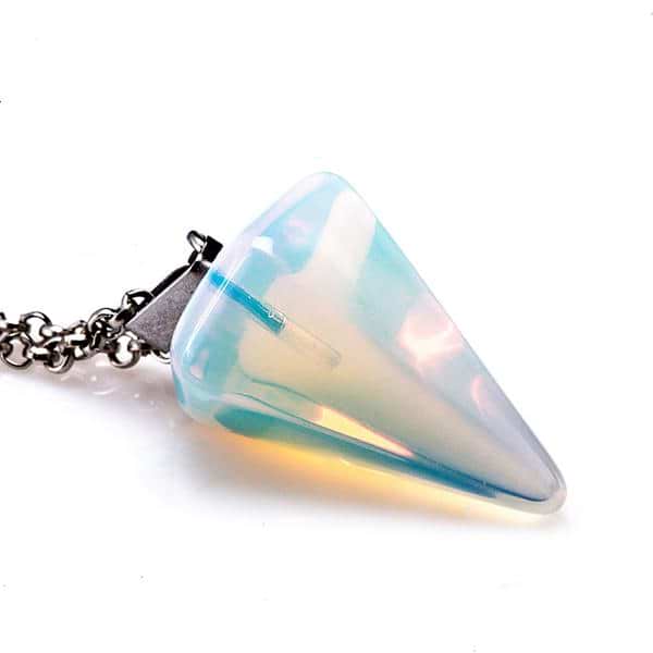 Hexagon Crystal Pendulum Necklace - Image 14