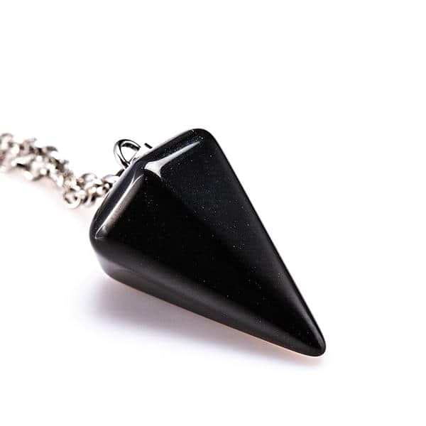 Hexagon Crystal Pendulum Necklace - Image 16
