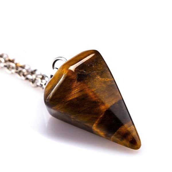 Hexagon Crystal Pendulum Necklace - Image 9