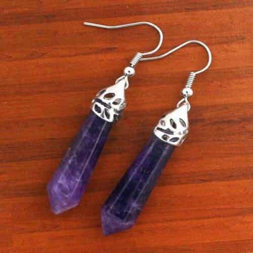 Hexagonal Harmony Earrings - Image 5