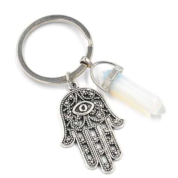 Inspiring Hamsa Hand Keychain - Image 7