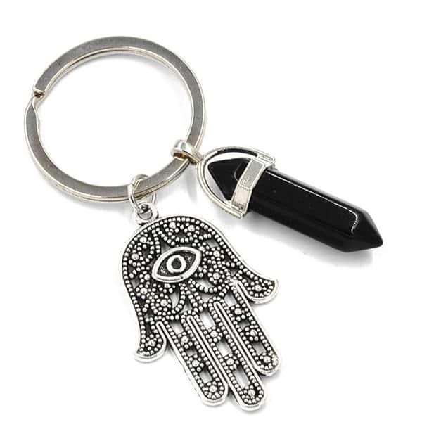 Inspiring Hamsa Hand Keychain - Image 9