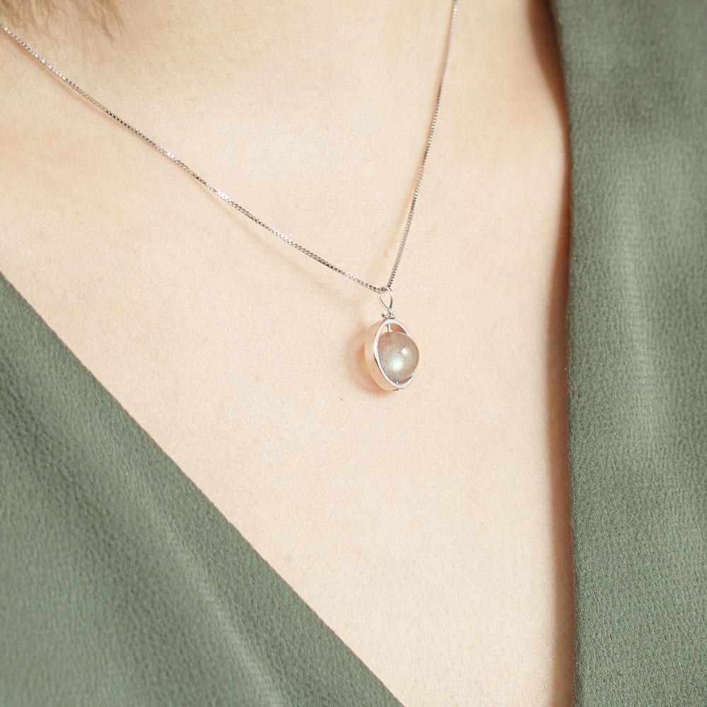 Labradorite Essence Necklace - Image 2