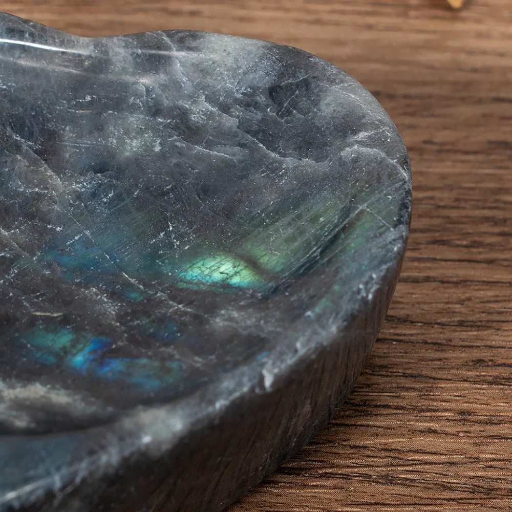 Labradorite Heart Crystal Bowl - Image 6