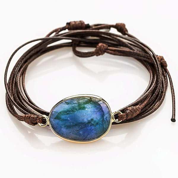Labradorite String Bracelet - Image 4