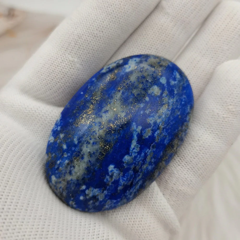 Lapis Lazuli Palm Stone - Image 3