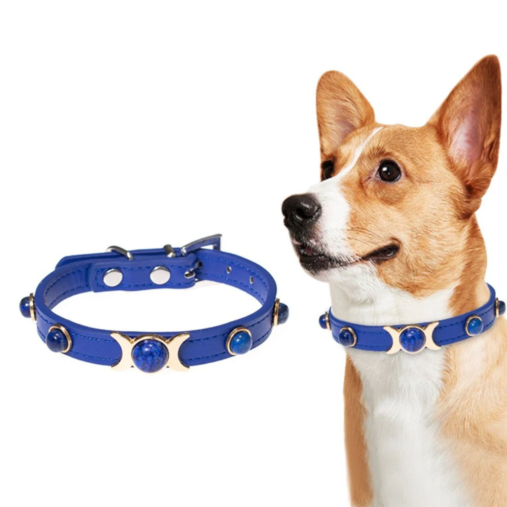 Lapis Lazuli Pet Collar - Image 2