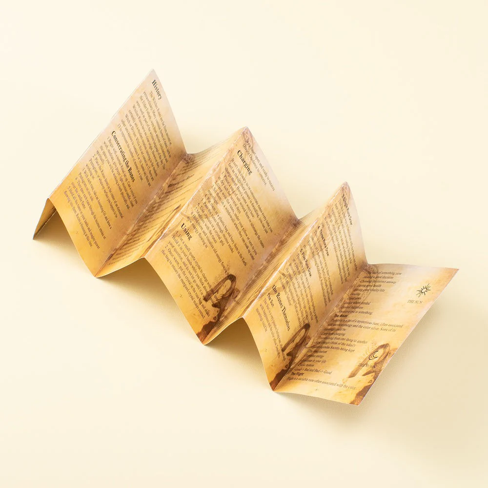 Lapis Lazuli Witch Runes with Guidebook - Image 11