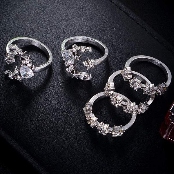 Lunar & Stars Bliss Ring Set - Image 5