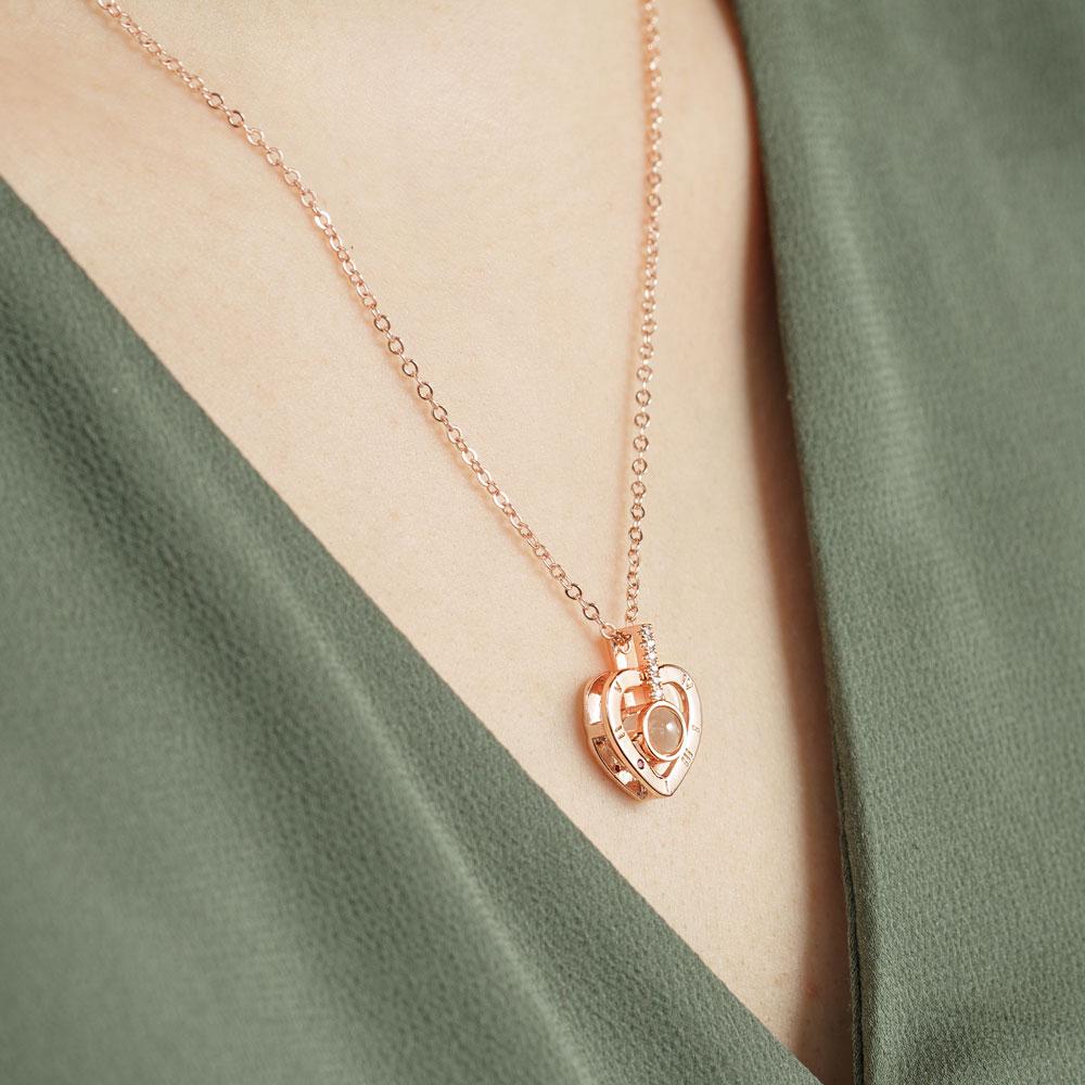 I Love You 100 Languages Necklace - Image 4