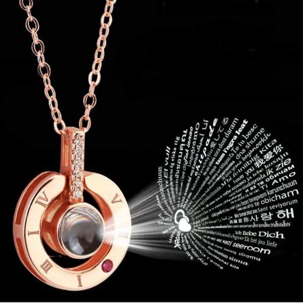 I Love You 100 Languages Necklace - Image 7