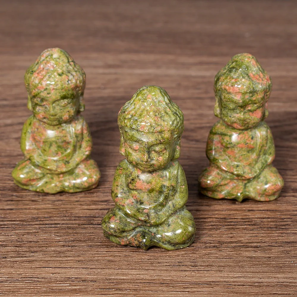Meditating Buddha Crystal Figurine - Image 10