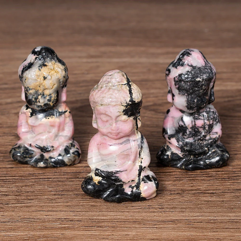 Meditating Buddha Crystal Figurine - Image 8