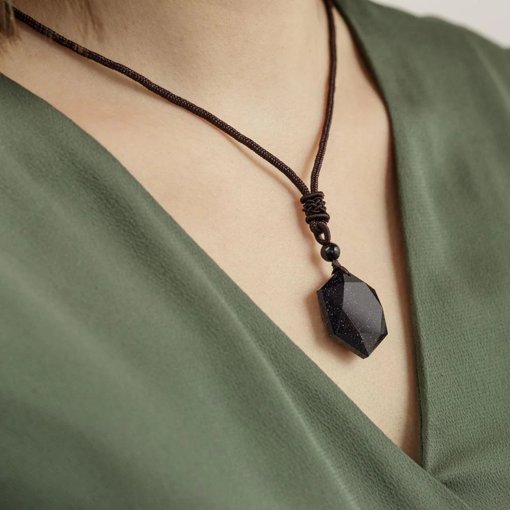 Merkaba Sandstone Necklace - Image 3