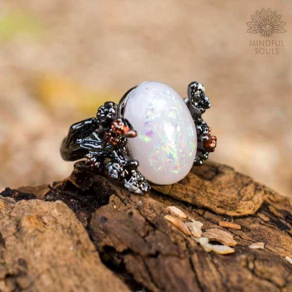 Midnight Blossom Ring - Image 5