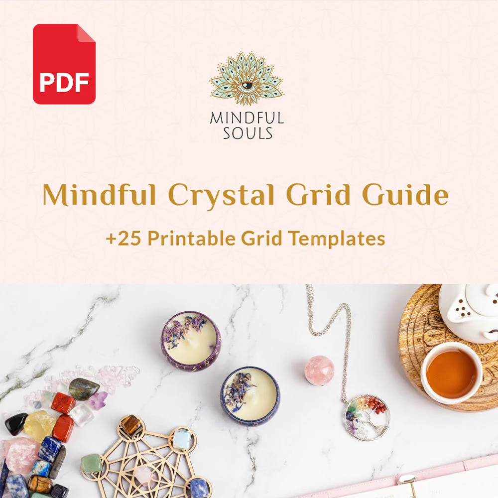Mindful Crystal Grid Guide eBook (+25 Printable Templates) - Image 6