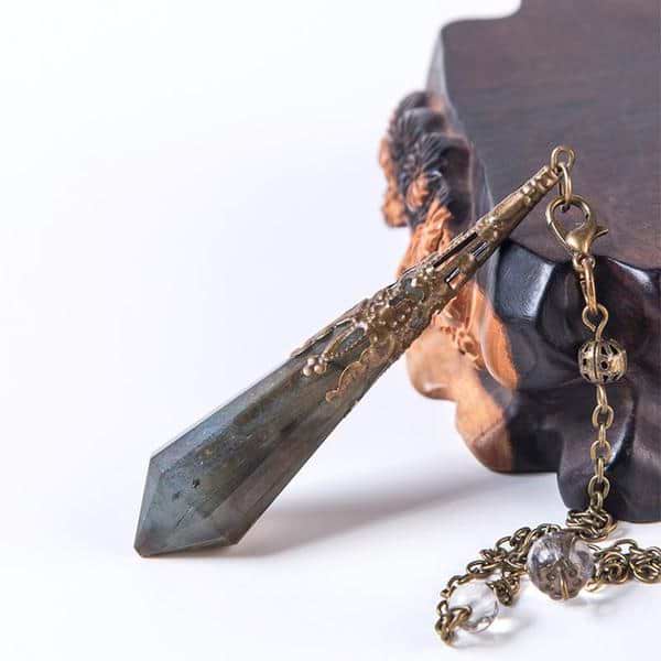 Mystical Labradorite Pendulum - Image 4