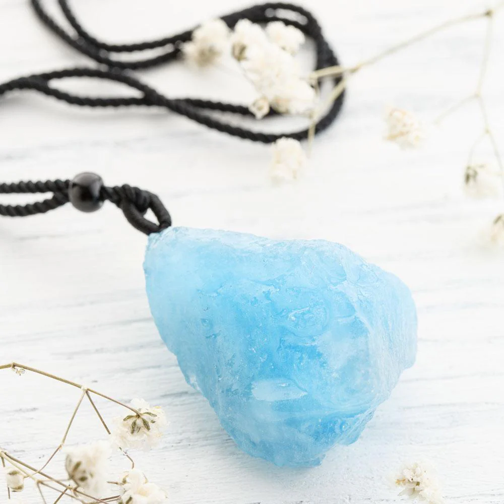 Breathing Aquamarine Pendant - Image 4