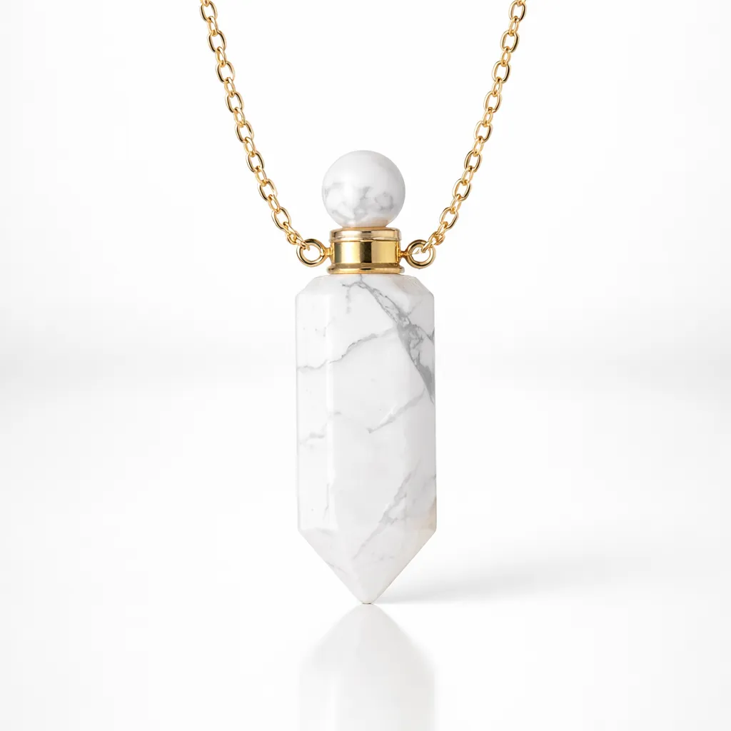 Natural Carved Stone Perfume Bottles — Infuse Your Scent with Healing Energy - Image 3