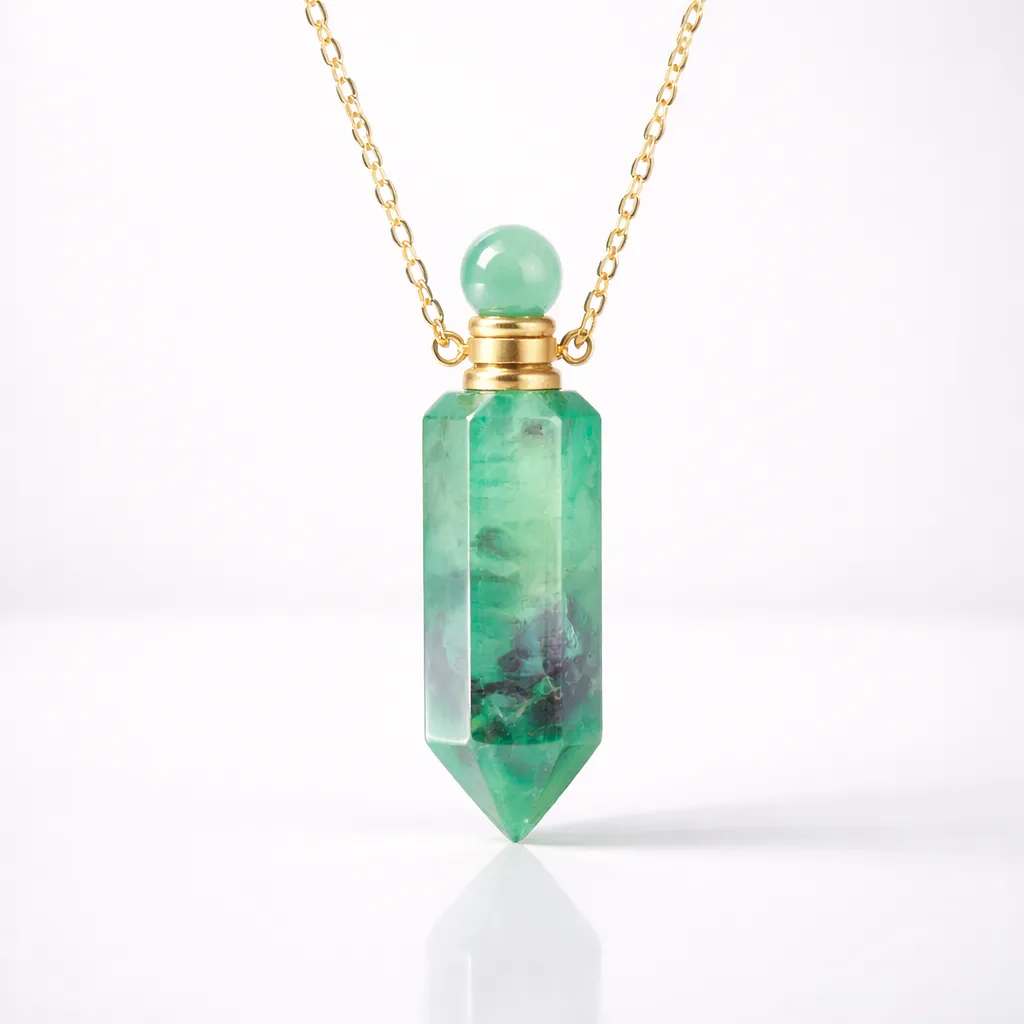 Natural Carved Stone Perfume Bottles — Infuse Your Scent with Healing Energy - Image 6