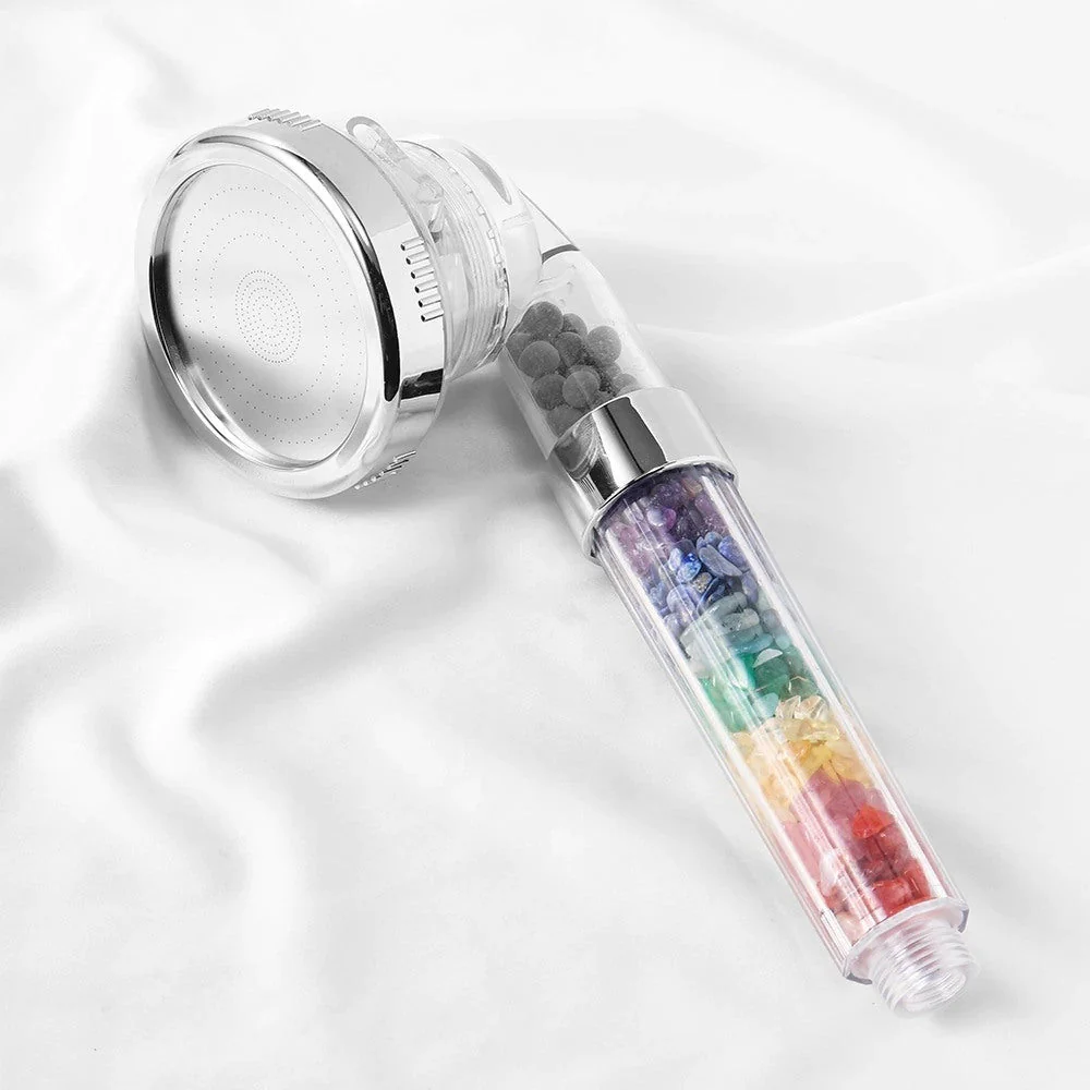 Natural Chakra Gemstones Shower Head - Image 3