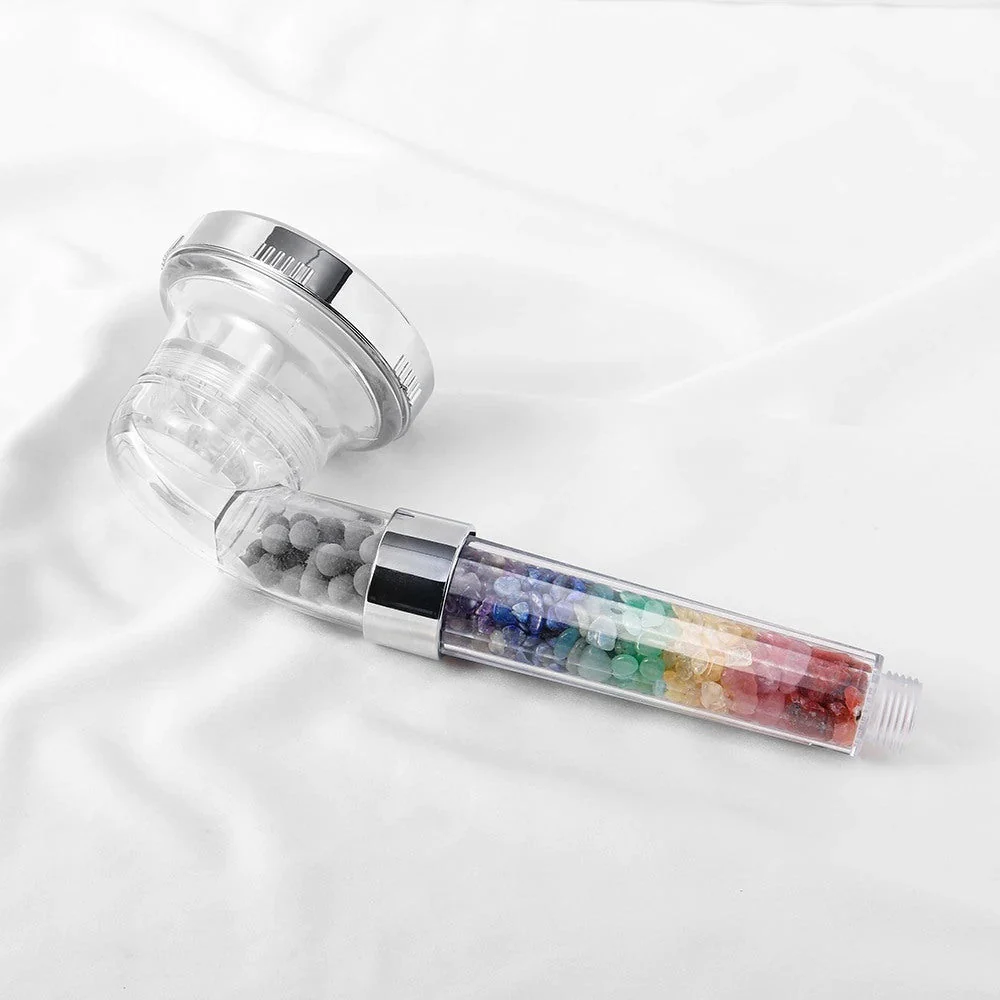 Natural Chakra Gemstones Shower Head - Image 4