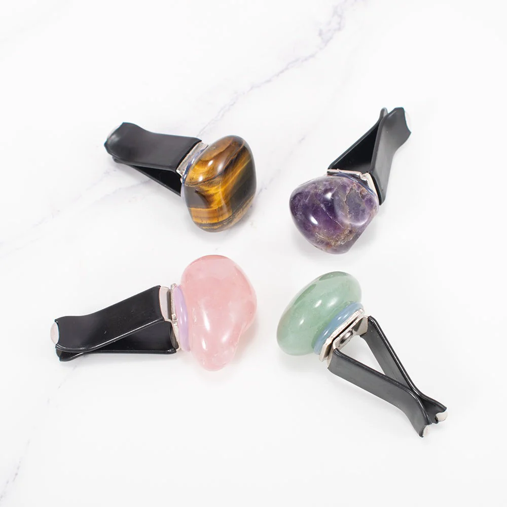 Natural Crystal Car Vent Clip - Image 5
