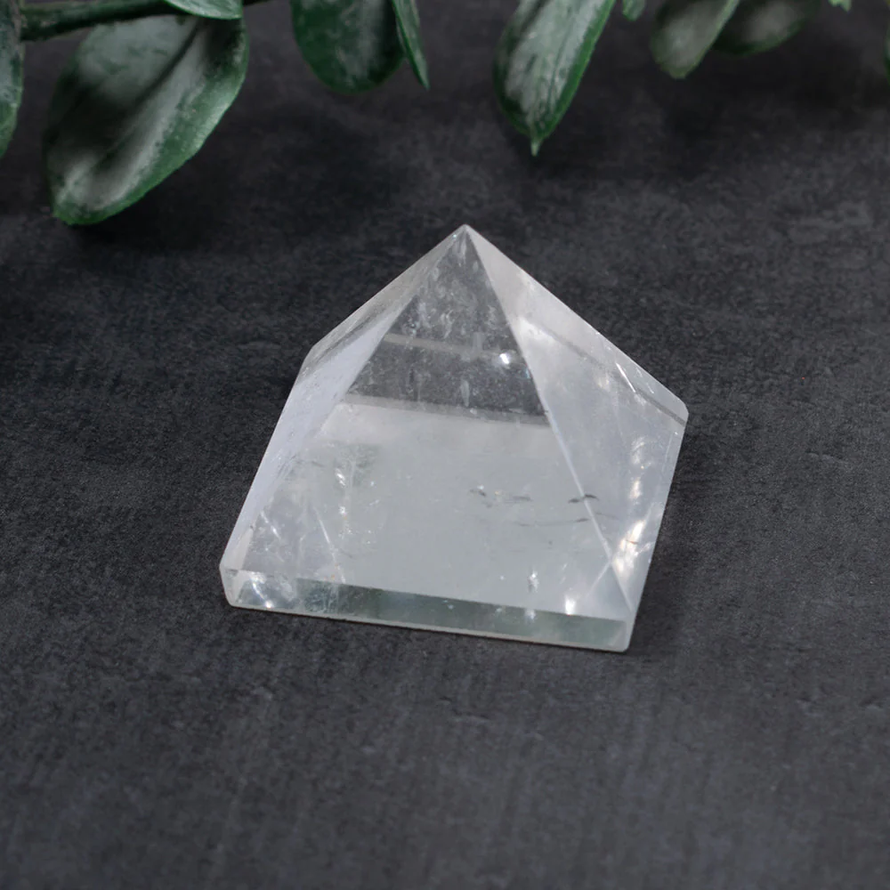 Natural Crystal Clear Quartz Pyramid - Image 6