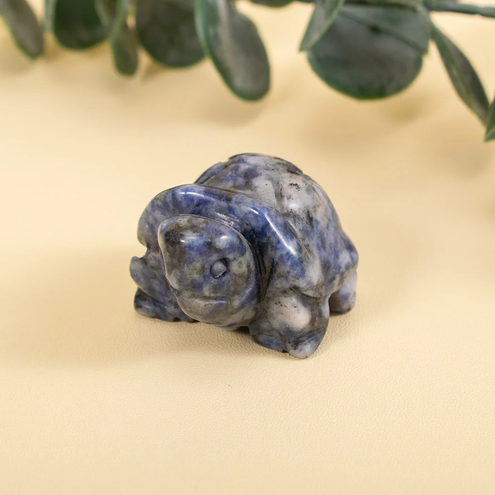 Natural Crystal Turtle Figurine - Image 14