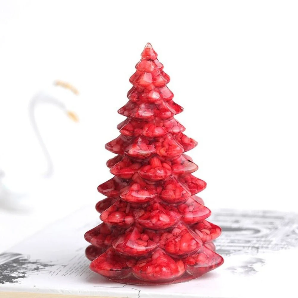 Natural Gemstone Christmas Tree - Image 4