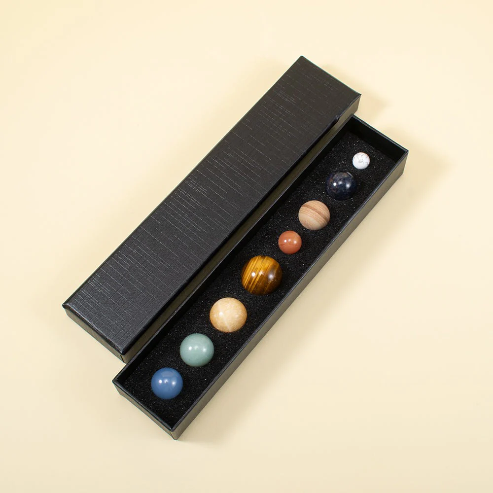 Natural Gemstone Solar System Set - Image 4