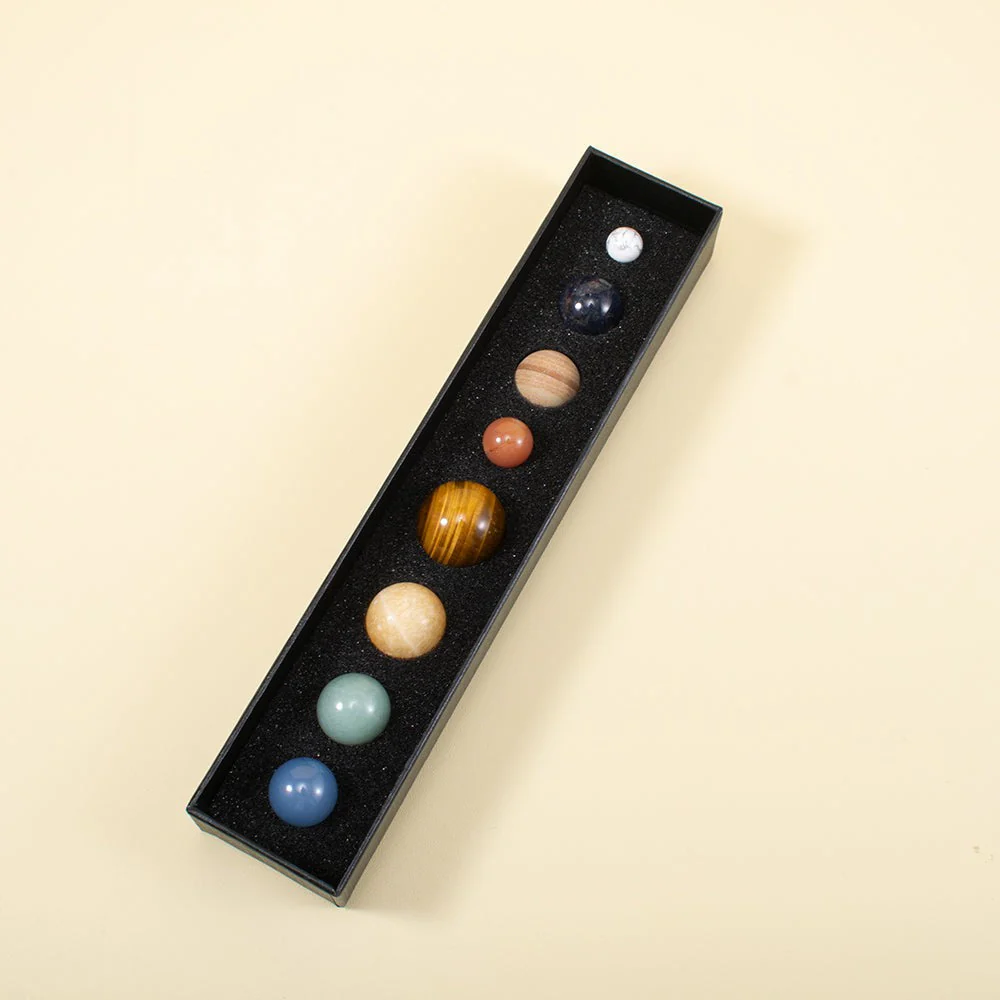 Natural Gemstone Solar System Set - Image 5