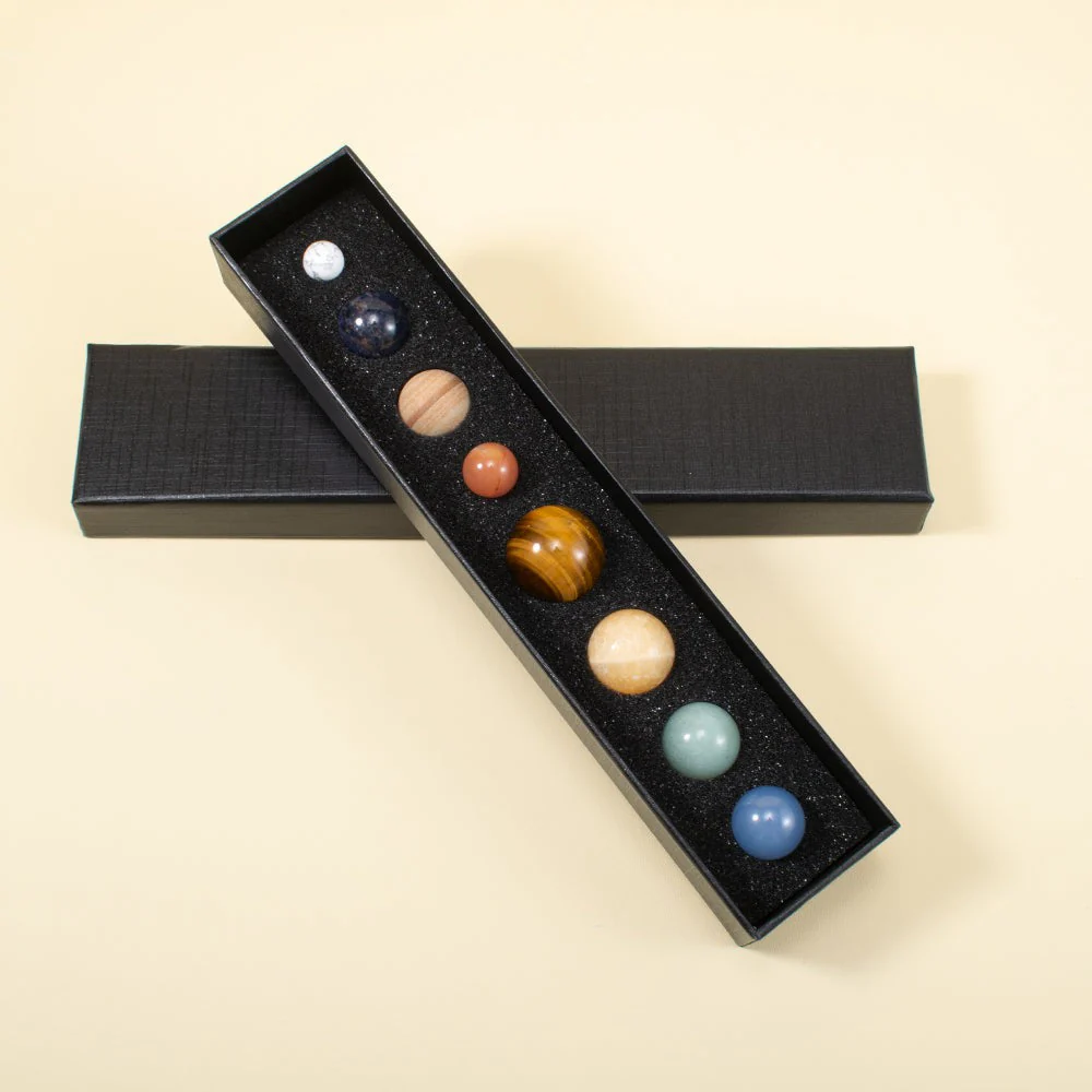 Natural Gemstone Solar System Set - Image 6