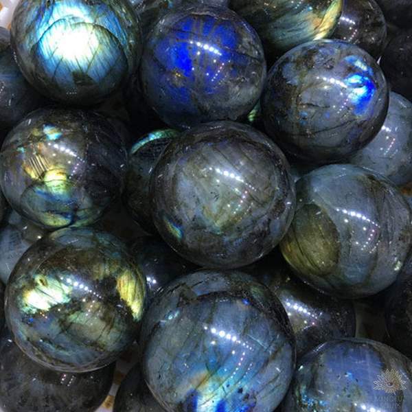 Natural Labradorite Sphere - Image 3