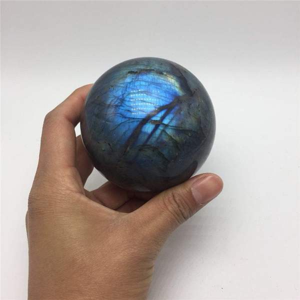 Natural Labradorite Sphere - Image 4