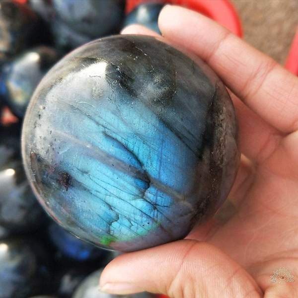 Natural Labradorite Sphere - Image 5