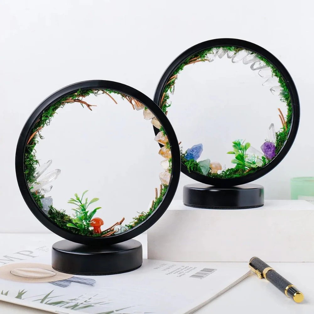 Natural Quartz Forest LED Lamp - Image 3