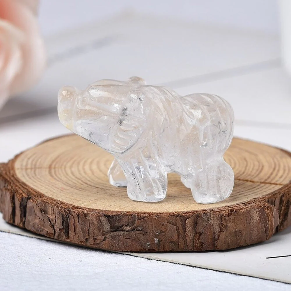 Natural Stone Bear Figurine - Image 10