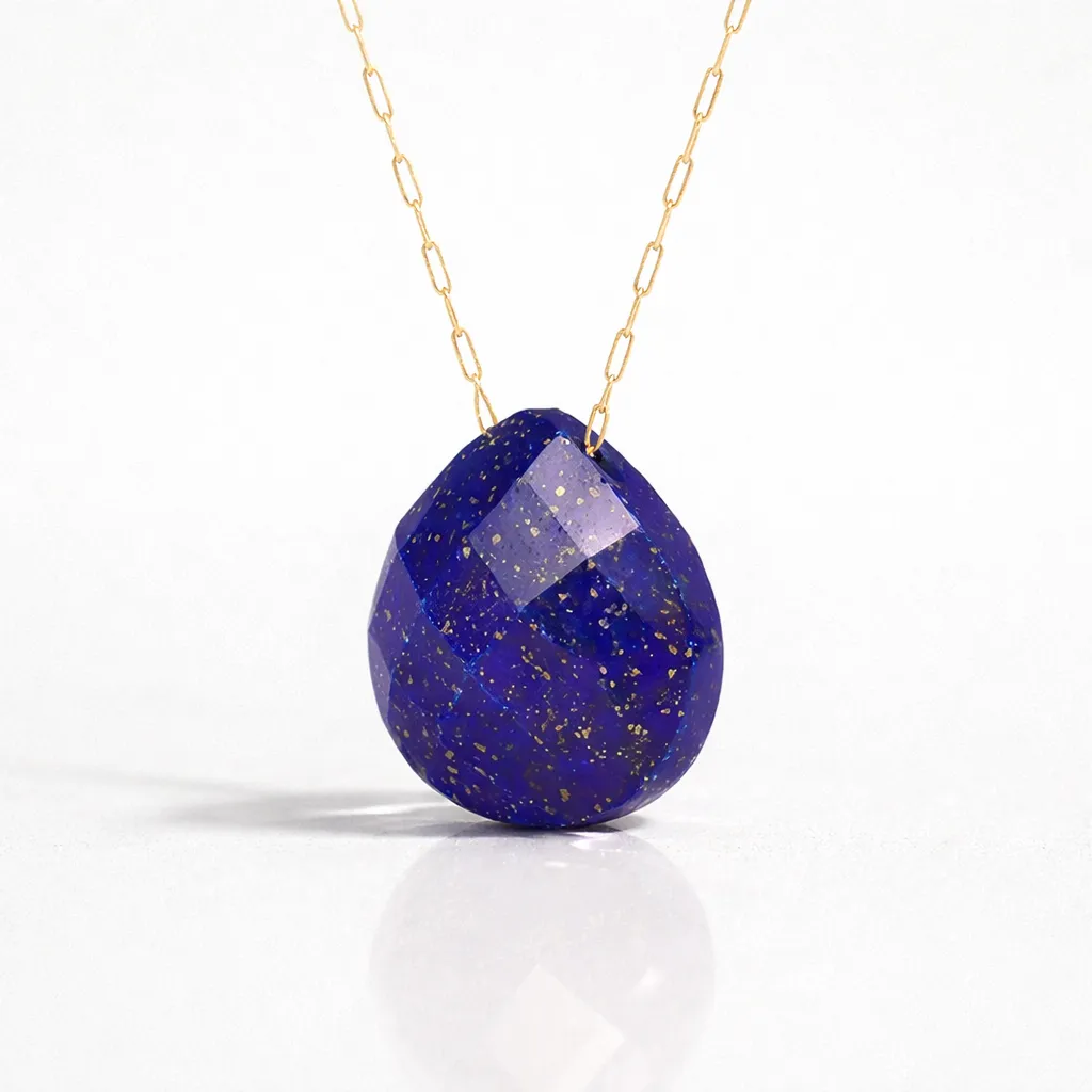 Natural Stone Water Drop Pendant — Embrace Serenity and Strength - Image 5