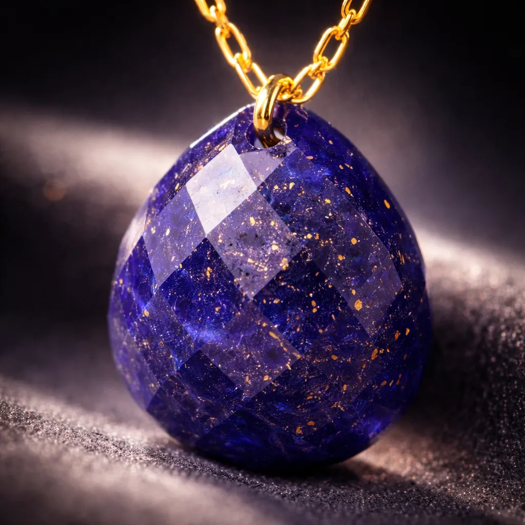 Natural Stone Water Drop Pendant — Embrace Serenity and Strength - Image 7