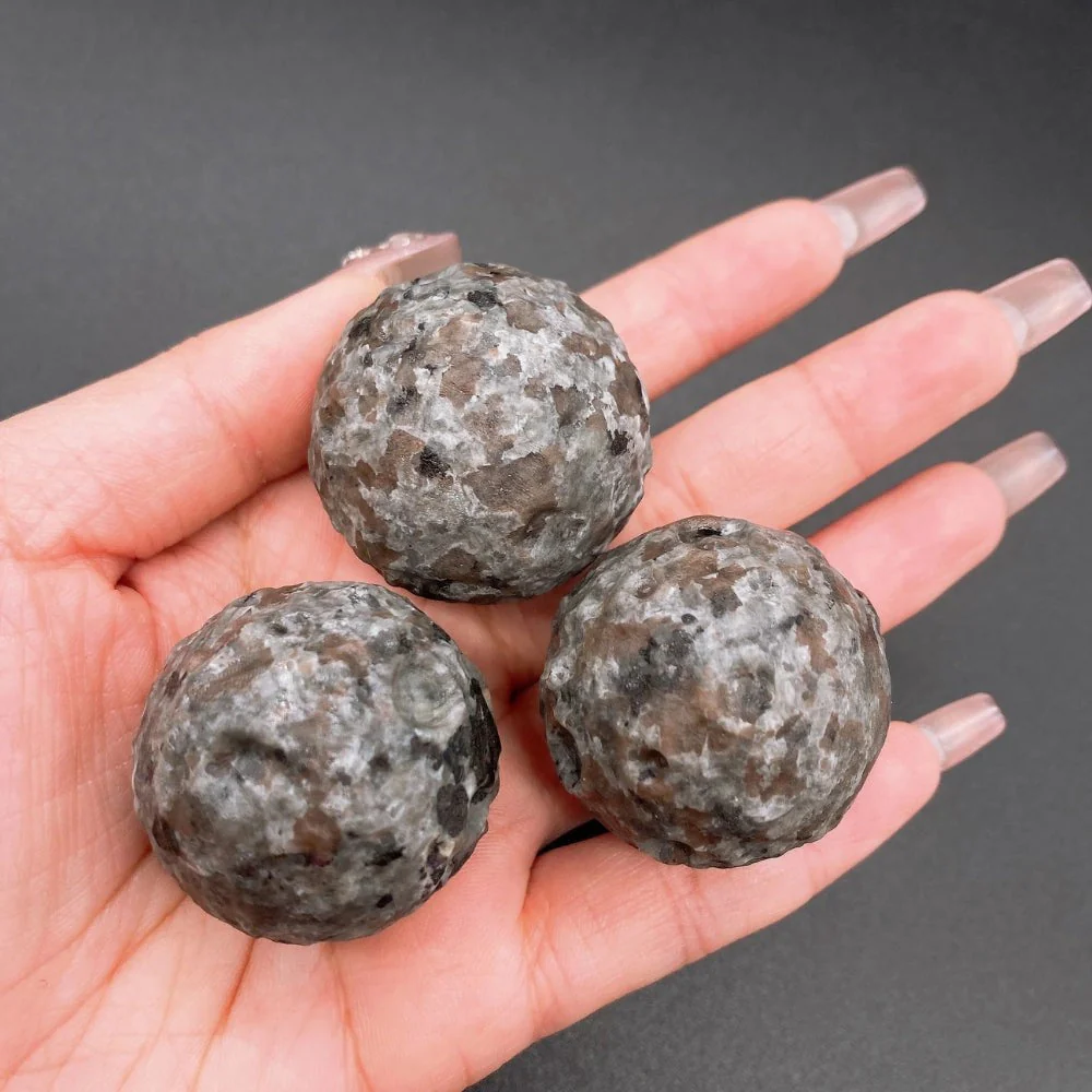 Natural Yooperlite Glowing Moon Sphere - Image 5