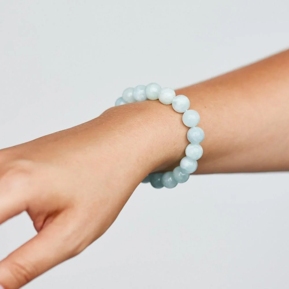 Oceanic Aquamarine Bracelet - Image 3