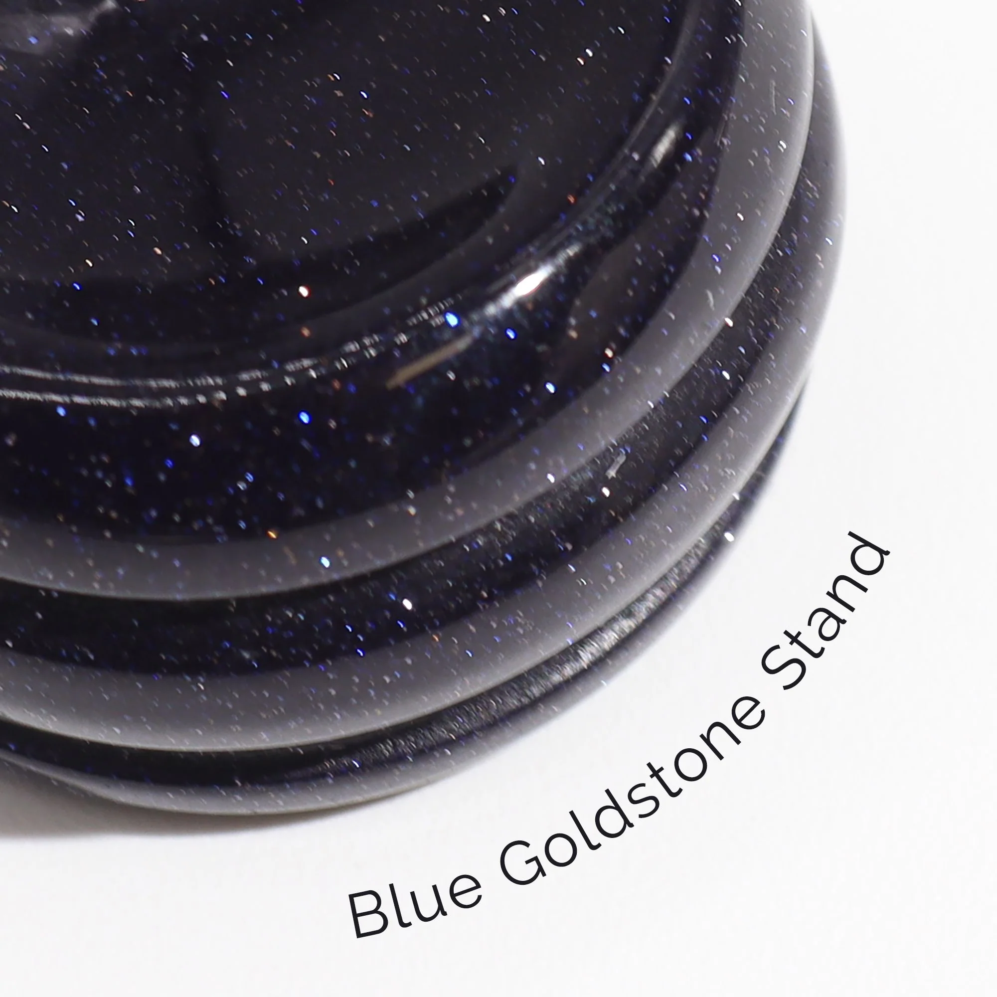 Planet Gemstones on Sola Goldstone Stand – Celestial Energy - Image 9