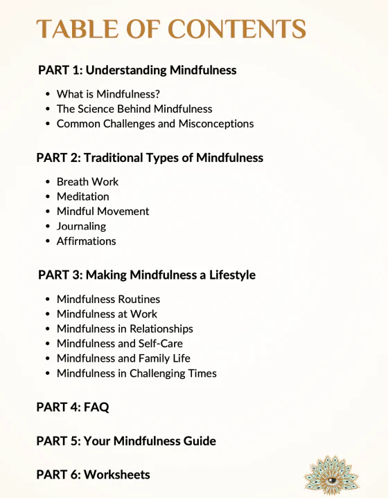 Printable Mindfulness Guide For Everyday Life - Image 5