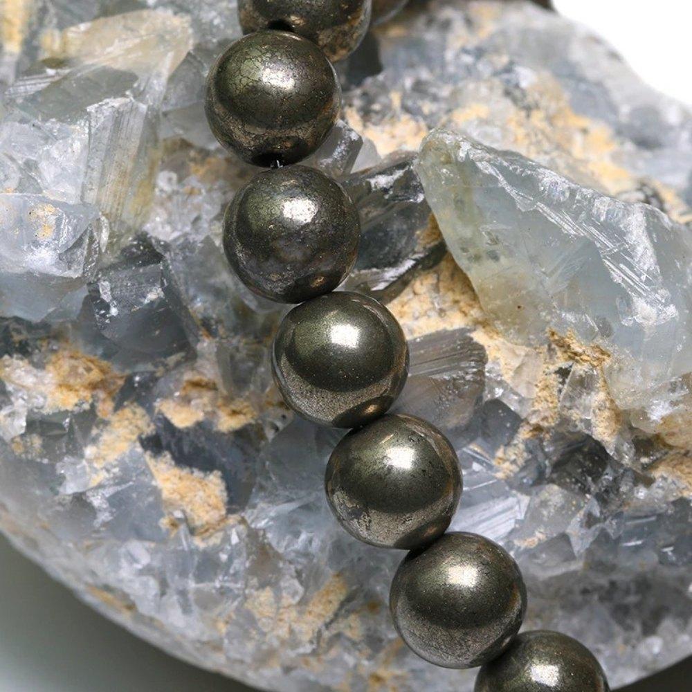 Pyrite Crystal Charm Bracelet - Image 2