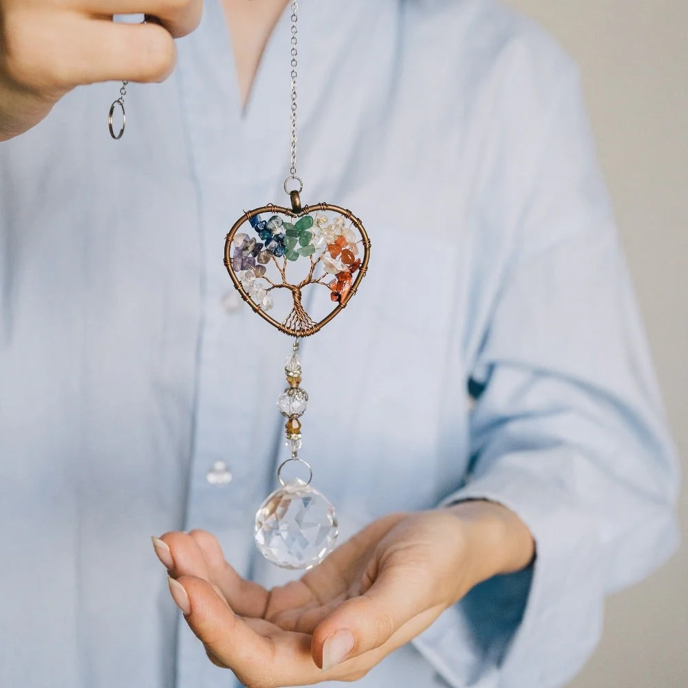 Rainbow Gem Wind Chime
