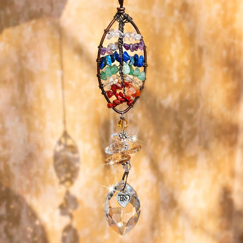 Rainbow Gem Wind Chime - Image 2