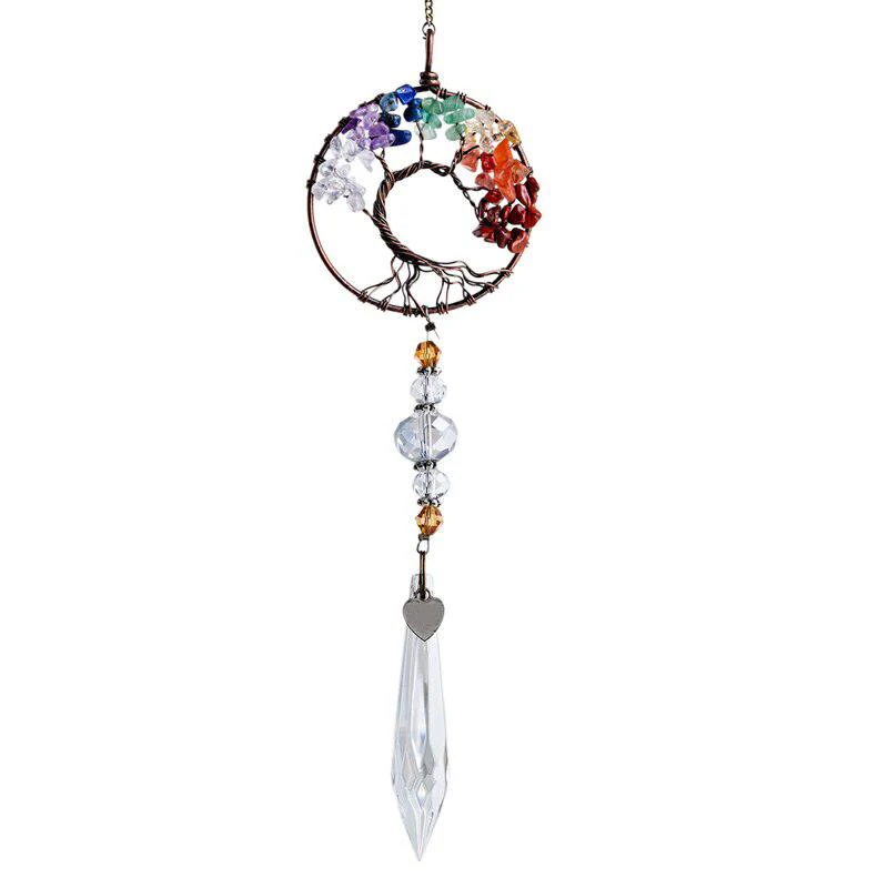 Rainbow Gem Wind Chime - Image 4