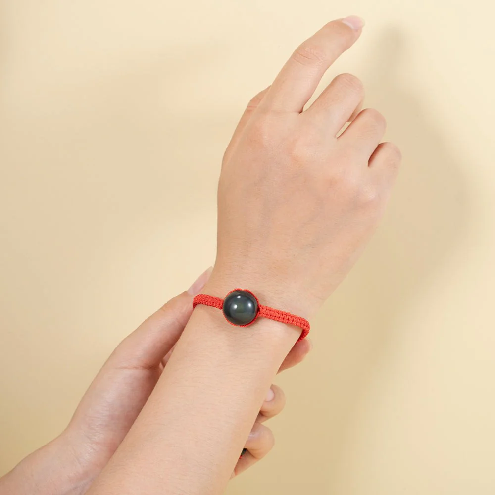 Rainbow Obsidian Lucky Bracelet - Image 13
